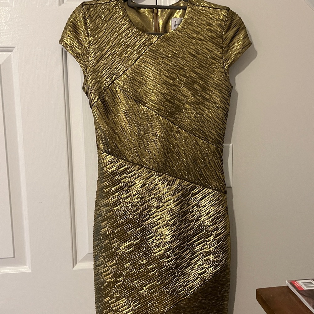 Elegant Gold Dress